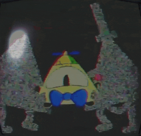 Gravity Falls Bill Cipher GIF