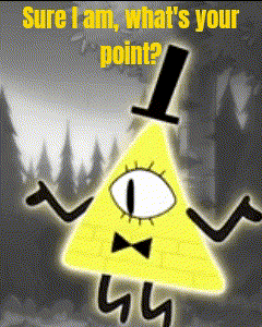 Gravity Falls Bill Cipher GIF