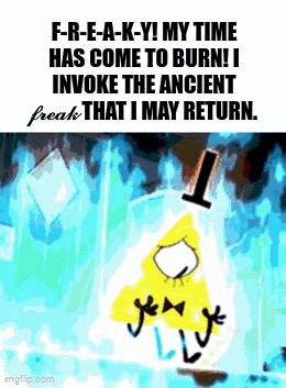 Gravity Falls Bill Cypher GIF
