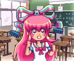 Gravity Falls Giffany GIF. This 306 x 252 animated GIF is part of our gravity falls anime collection. Related themes include anime girl, dance, pixel…