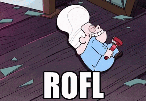 Gravityfalls Rofl GIF
