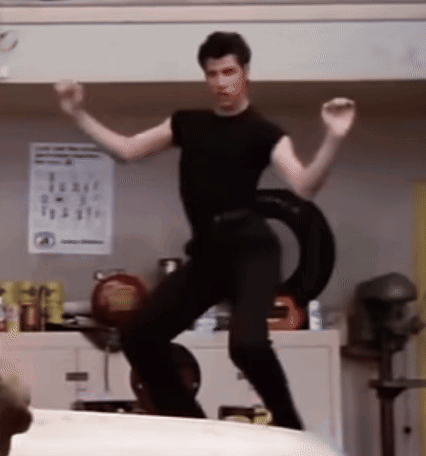 Grease Danny Zuko GIF
