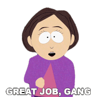 Great Job Gang Ms Stevens Sticker