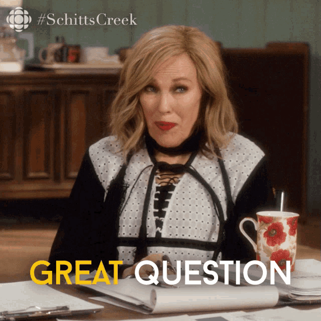 Great Question Moira GIF
