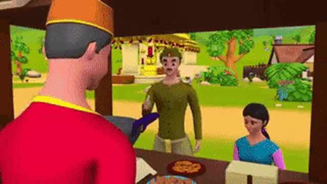 Greedy Jilabi Seller Tamil Fairy Tales GIF