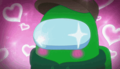 Green Among Us Show Among Us Show Green GIF