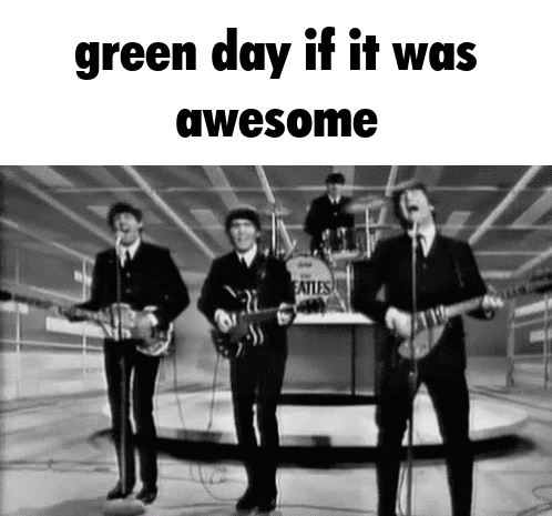 Green Day The Beatles GIF