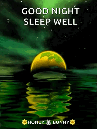 Green Moon GIF