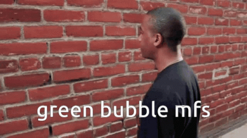 Green Text Green Bubble GIF. This 498 x 278 animated GIF is part of our soylent green is people collection. Created by SushilowG. View the original…
