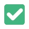 Greentick Emoji Sticker