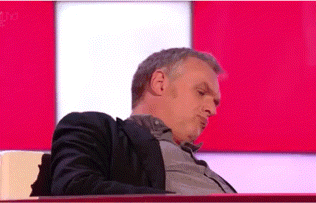Greg Davies Faint GIF