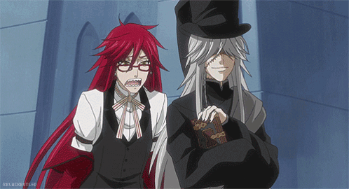 Grell Black Butler GIF