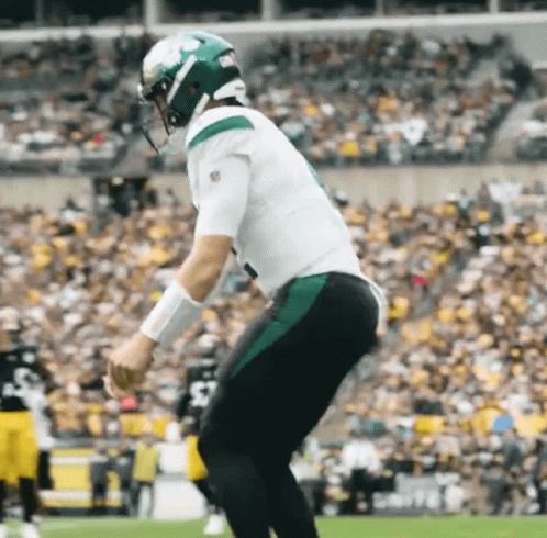 Griddy Zach Wilson GIF. This 498 x 490 animated GIF is part of our moving the goalposts collection. Related themes include dance, football, griddy. Created…