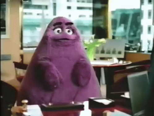 Grimace Mcdonalds GIF. This 498 x 373 animated GIF is part of our grimace mcdonalds collection. Created by stormcloud51090. View the original animation…