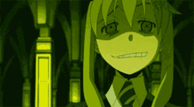 Grin Anime GIF