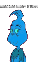 Grinch Knee Surgery Sticker