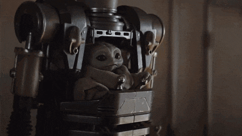 Grogu No No GIF