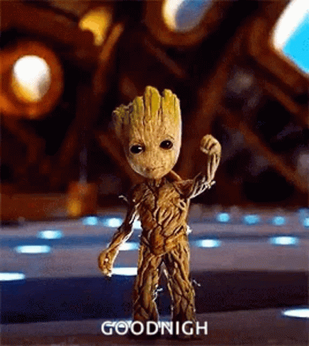 Groot Hello GIF