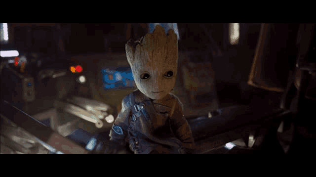 Groot Puke GIF