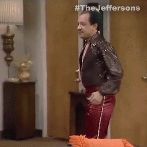 Grooving George Jefferson GIF. This 498 x 498 animated GIF is part of our george jefferson walk collection. Related themes include dancing. Created by SPTV…