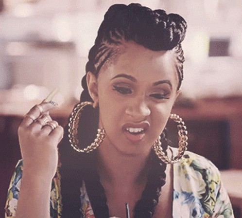 Gross Cardi B GIF