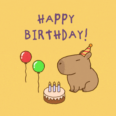 Groundhog Birthday GIF. This 374 x 374 animated GIF is part of our kid happy birthday collection. Created by Cda6521. View the original animation, share it…