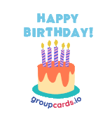 Group Cards Birthday Sticker