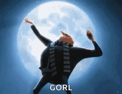 Gru Moon GIF