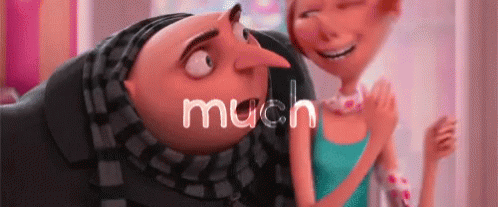 Gru Much GIF. This 498 x 207 animated GIF is part of our lucie wilde collection. Related themes include gru. Created by cali7. View the original animation…