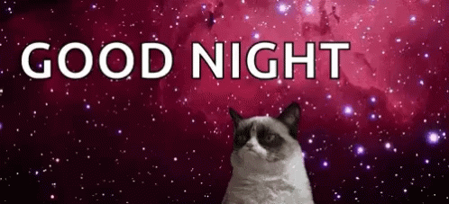 Grumpy Cat Galaxy GIF. This 498 x 227 animated GIF is part of our lady and the tramp siamese cats collection. Related themes include galaxy, goodnight…