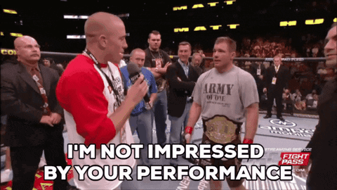 Gsp Not Impressed GIF