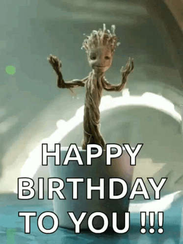 Guardians Of The Galaxy Groot GIF. This 373 x 498 animated GIF is part of our happy birthday avengers collection. Related themes include dance, happy…