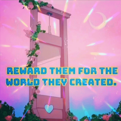 Guillotine A Better World Is Possible GIF. This 400 x 400 animated GIF is part of our guillotine collection. Created by chamomilewitch. View the original…