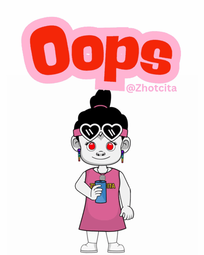 Guilty Animation Sticker Oops GIF