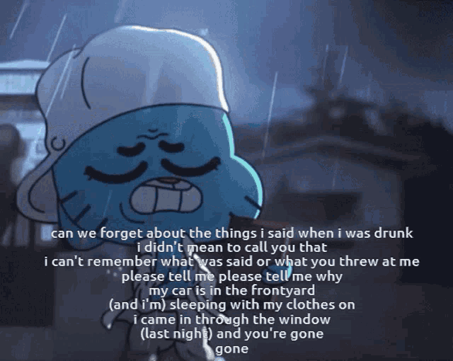 Gumball Gumball Crying GIF