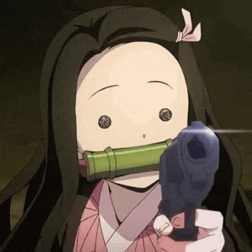 Gun Demon Slayer Meme