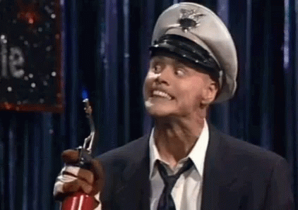 Gun Port Blow Torch GIF. This 422 x 298 animated GIF is part of our fire marshall bill collection. Related themes include crazy, jim carrey. Created by…