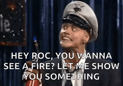 Gun Port Blow Torch GIF. This 422 x 298 animated GIF is part of our fire marshall bill collection. Related themes include crazy, jim carrey. Created by…