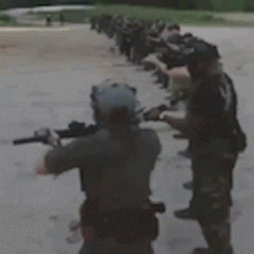 Gun Shooting GIF. This 498 x 498 animated GIF is part of our firing squad collection. Related themes include gun. Created by frump. View the original…