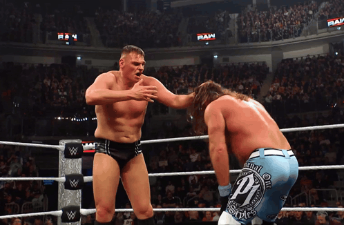Gunther Aj Styles GIF. This 498 x 326 animated GIF is part of our john cena you cant see me collection. Related themes include john cena, wwe. Created by…