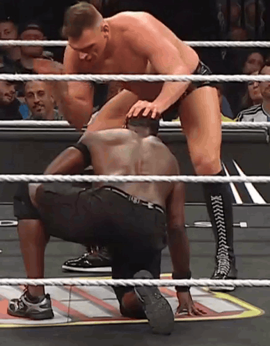 Gunther R Truth GIF. This 388 x 498 animated GIF is part of our john cena you cant see me collection. Related themes include john cena, laugh, wwe. Created…