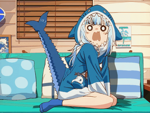 Guramarine Gawr Gura GIF