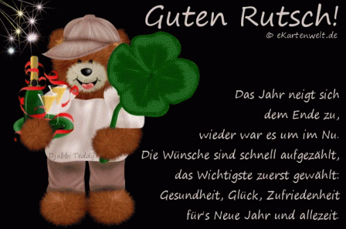 Guten Rutsch Happy New Year GIF