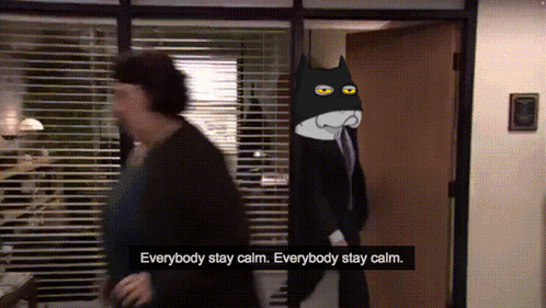 Gutter Cat Gang GIF. This 498 x 281 animated GIF is part of our the office its happening collection. Created by goodbatdog. View the original animation…