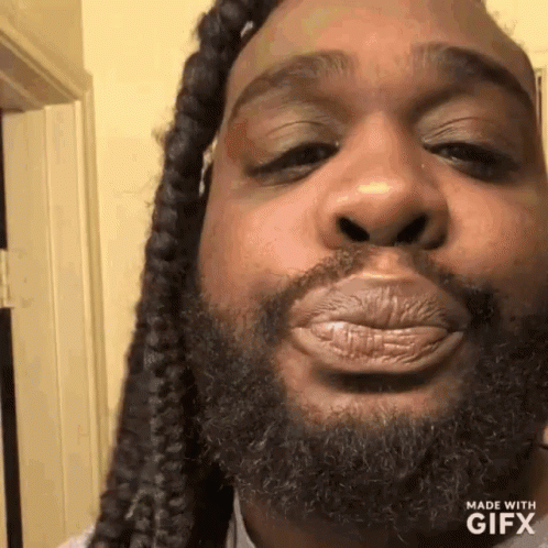 Guy With Dreadlocks Beard GIF