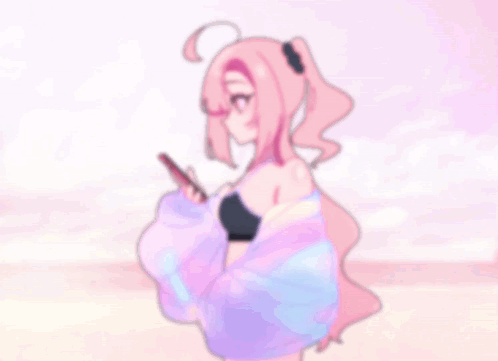 Gyaru Peace Sign GIF