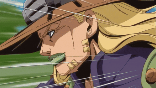 Gyro Zeppeli Steel Ball Run GIF