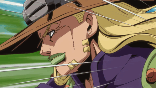 Gyro Zeppeli Steel Ball Run GIF