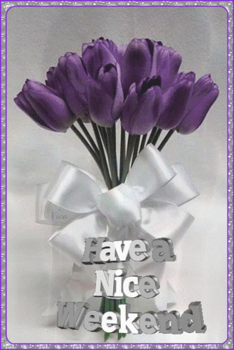 Hétvége Flowers GIF. This 333 x 498 animated GIF is part of our immagini buon weekend collection. Related themes include purple. Created by fodorne2010…
