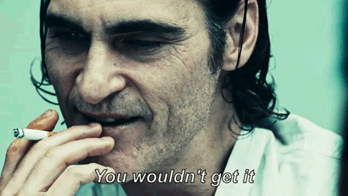 H2di You Wouldn'T Get It GIF. This 498 x 281 animated GIF is part of our joker collection. Created by h2di. View the original animation, share it, or browse…